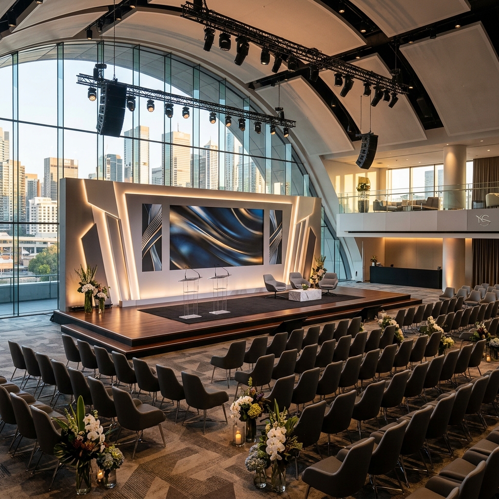 Corporate Event Setup